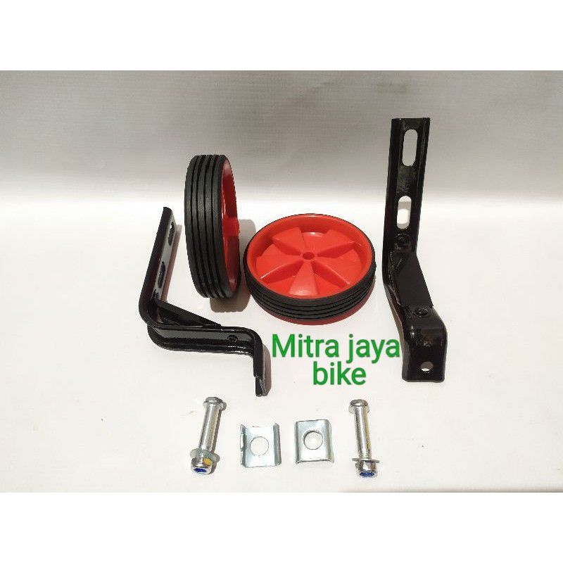 Jual Roda samping sepeda/roda bantu sepeda cocok buat sepeda ukuran 12 ...