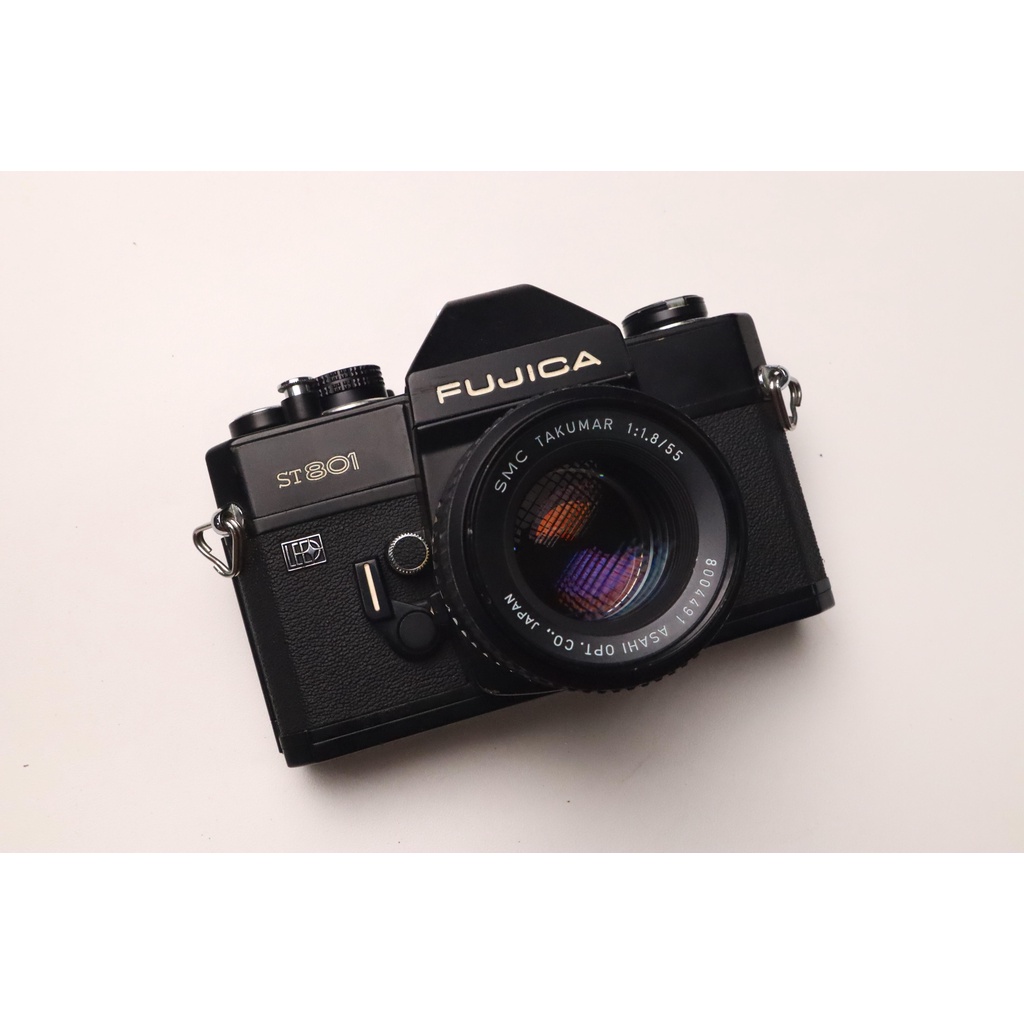 FUJICA ST801 SMC TAKUMAR F1.8 55㎜ Jual Kamera Analog Fujica ST801 kit 55mm f1.8 SMC Takumar Mulus