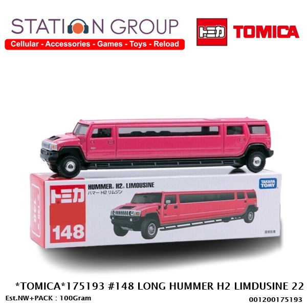Jual TOMICA 175193 #148 LONG HUMMER H2 LIMDUSINE 22 - DIECAST | Shopee ...