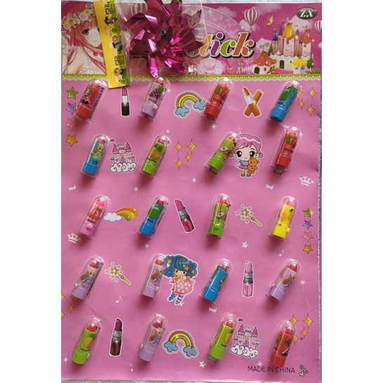 Jual Lip Balm Untuk Anak Perempuan Lipstik Mini | Shopee Indonesia