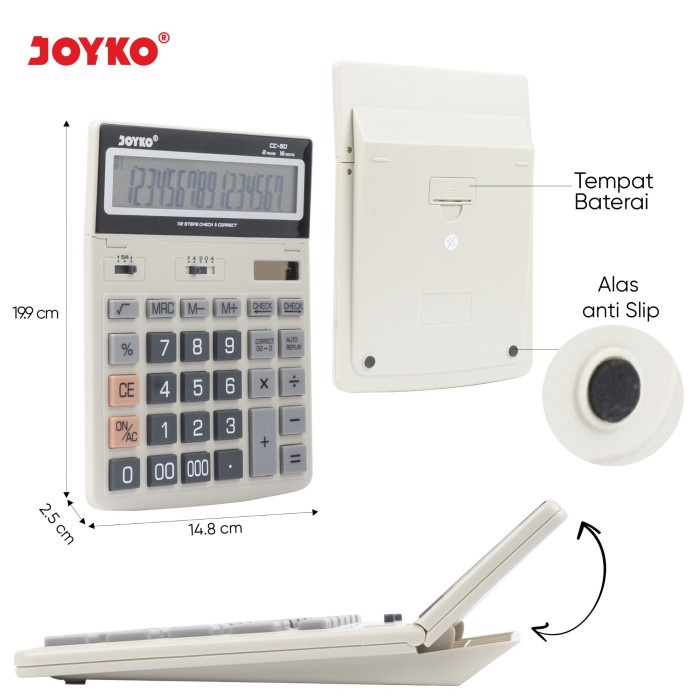 Calculator Kalkulator Joyko CC-50 16 Digits (2)