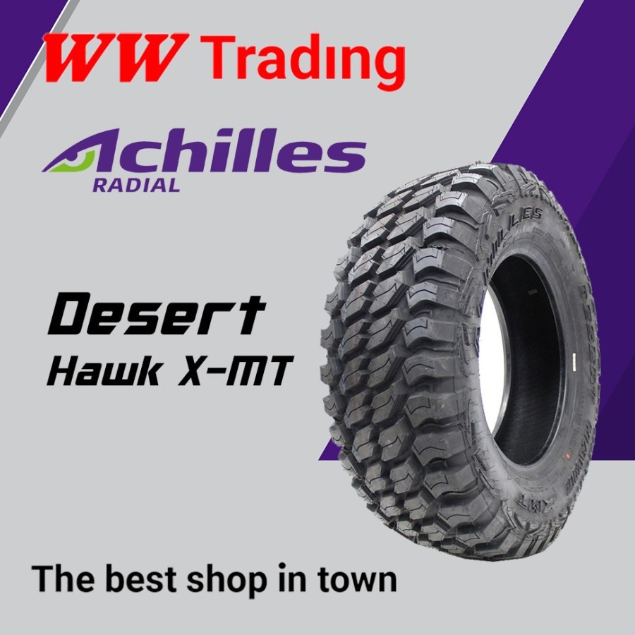 Jual BAN ACHILLES DESERT HAWK X-MT 265/65 R17 / 265 65 17 | Shopee ...