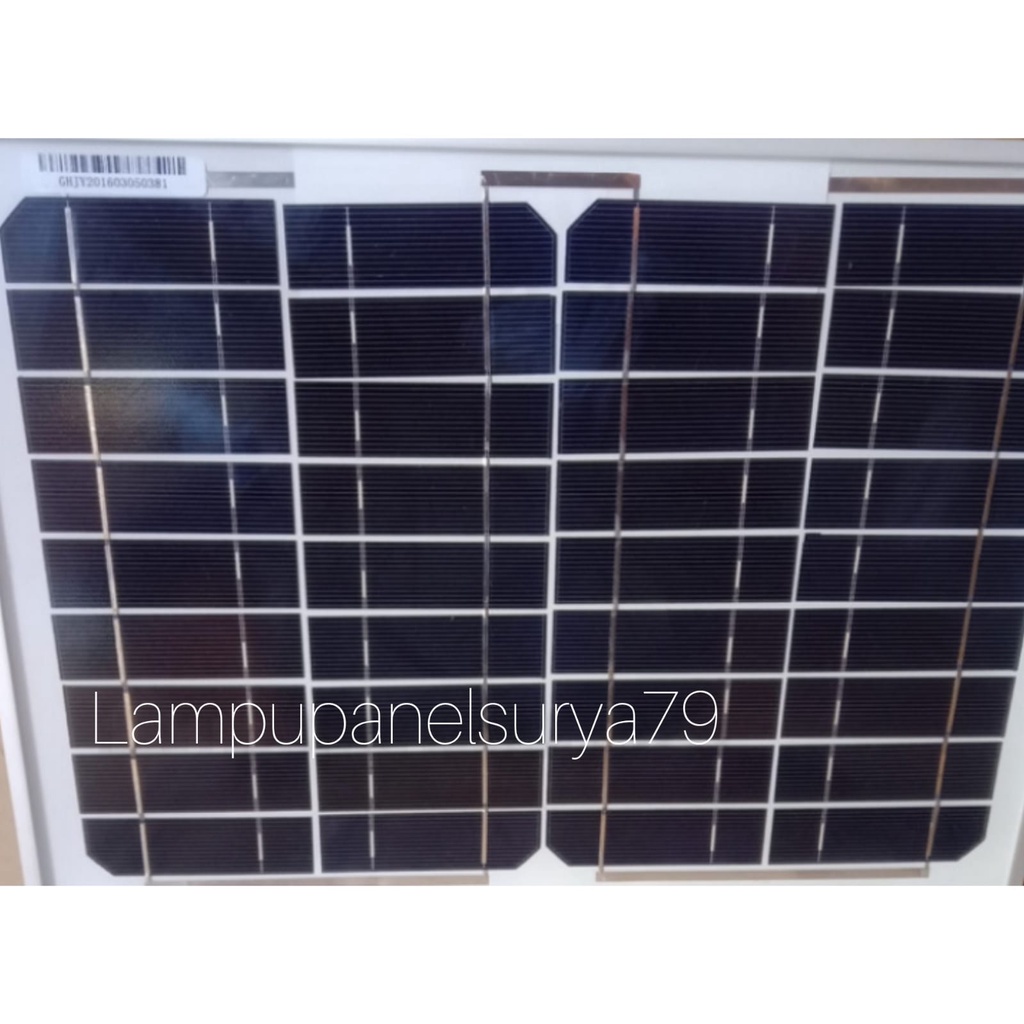 Jual Panel Surya Solar Panel Solarcell MONO GH Solar 10WP MONO | Shopee ...