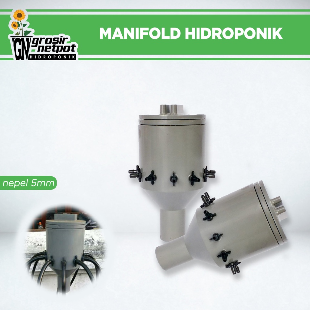 Jual Manifold Hidroponik 5 Mm Alat Pembagi Air Shopee Indonesia