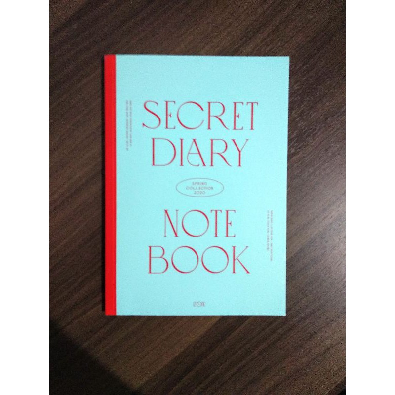 Jual IZ*ONE IZONE Notebook Spring Collection Secret Diary ( Calendar ...