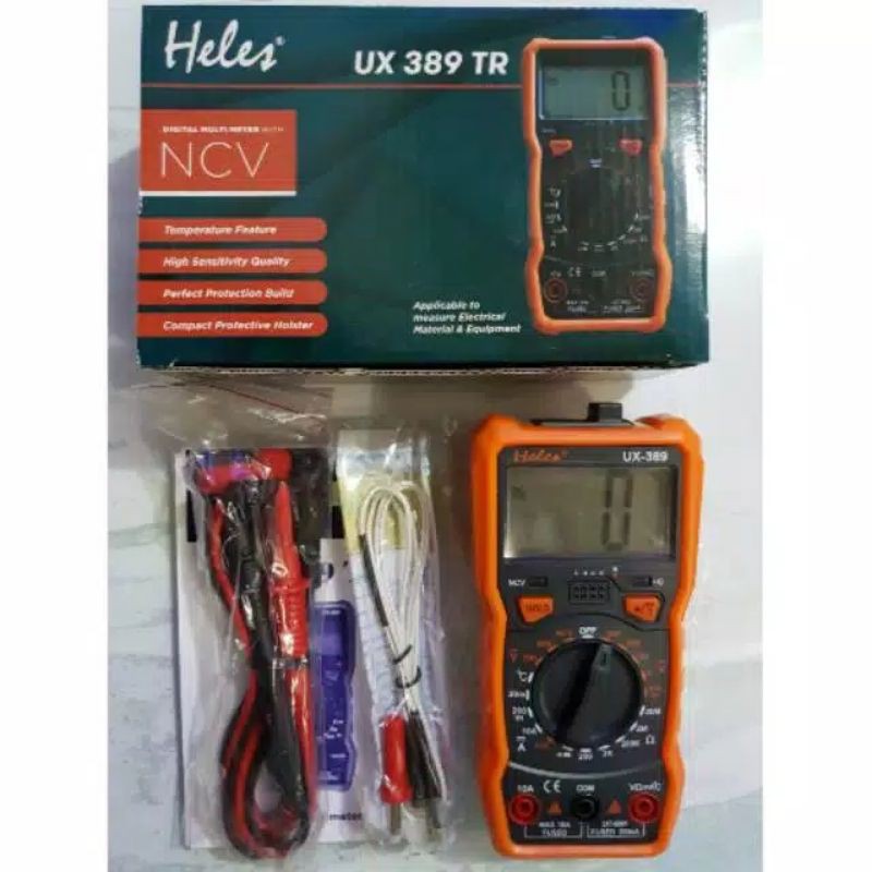 Jual multitester heles digital ux 389 tr | Shopee Indonesia