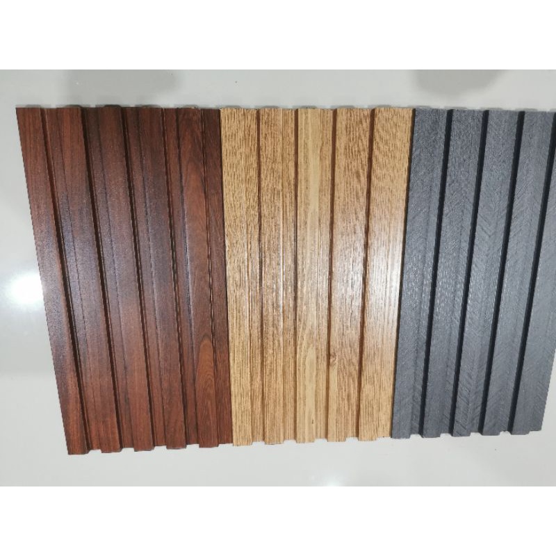 Jual Sample Size WPC Wood Panel Royal Wallpanel | Shopee Indonesia