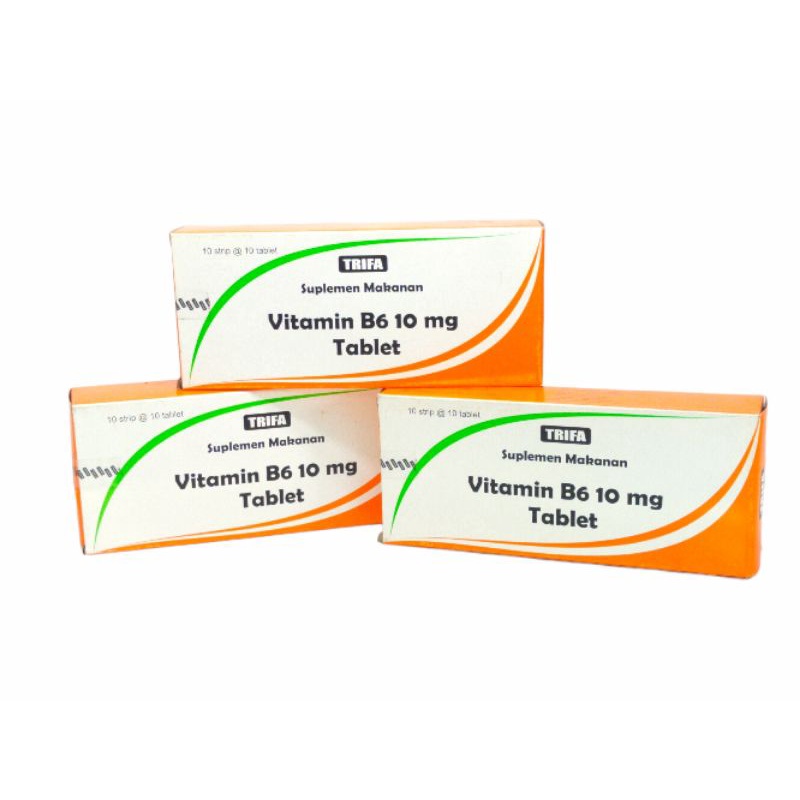 Jual Vitamin B6 10 Mg Tablet Trifa | Shopee Indonesia