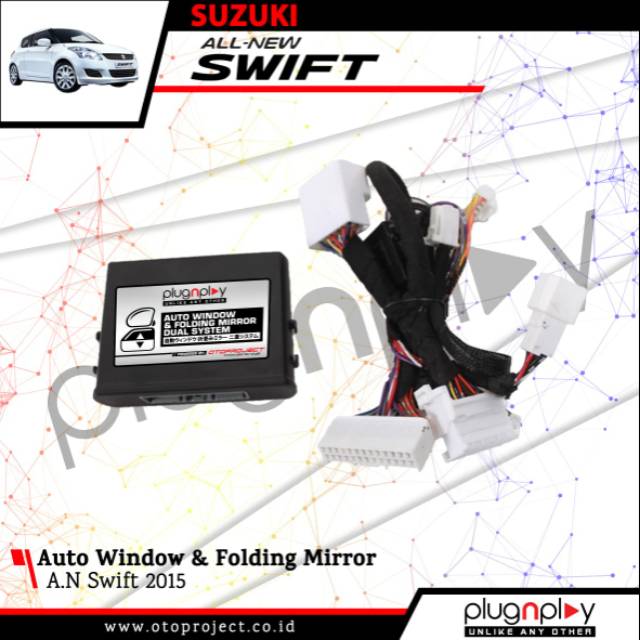 Jual Modul Auto Window & Auto Folding Mirror All New Swift Dual System
