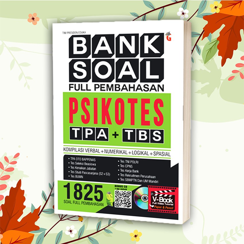 Jual Buku Psikotes Bank Soal Full Pembahasan Psikotes Tpa Tbs