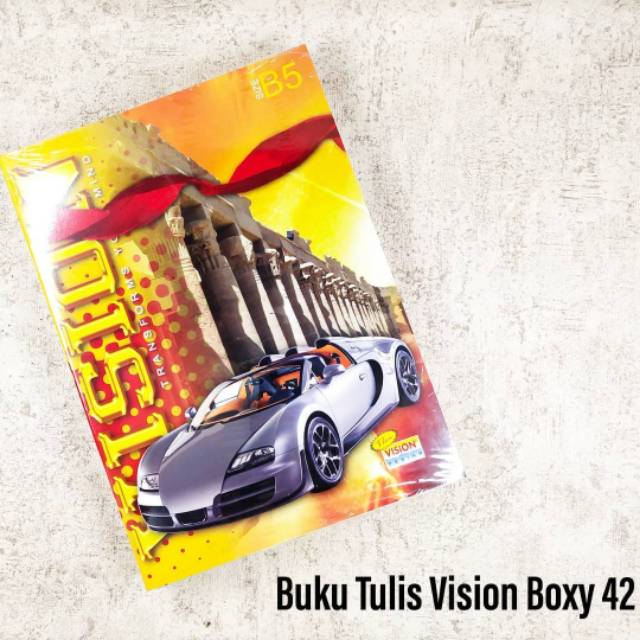 Jual Buku Tulis Boxy Vision 42 Lembar | Shopee Indonesia