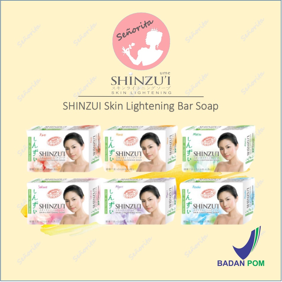 Jual Shinzui Skin Lightening Bar Soap 80gr Shopee Indonesia