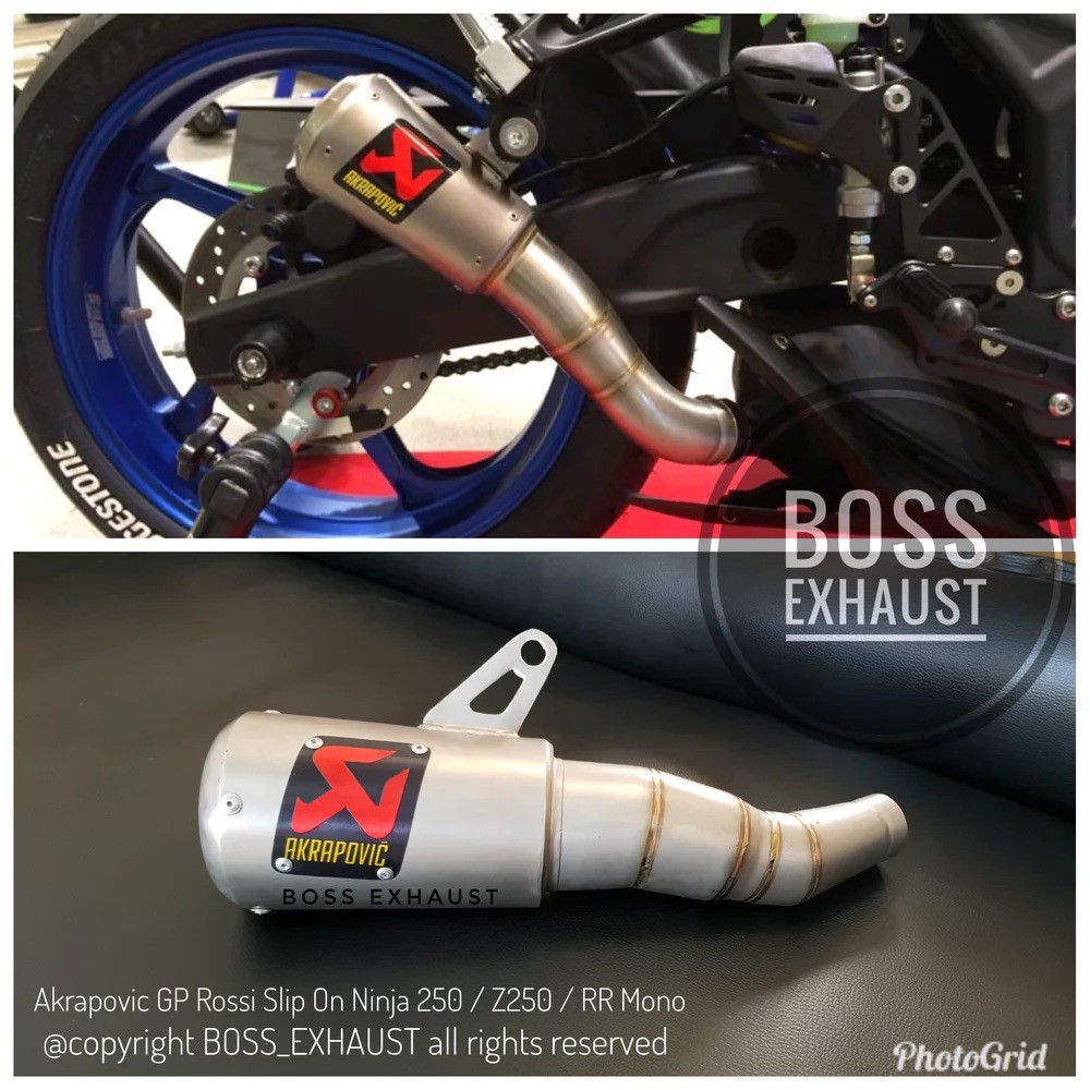 Akrapovic ninja 250 deals fi