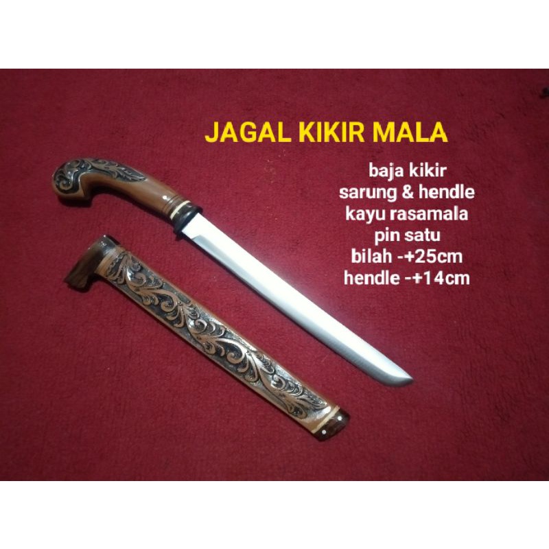 Jual Jagal Sembelih Baja Kikir Kihkir Kayu Rasamala Ukir Shopee Indonesia