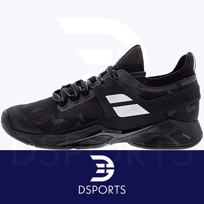 Jual Wilson Propulse Rage Black Silver All Court ( Tennis Shoes Sepatu ...