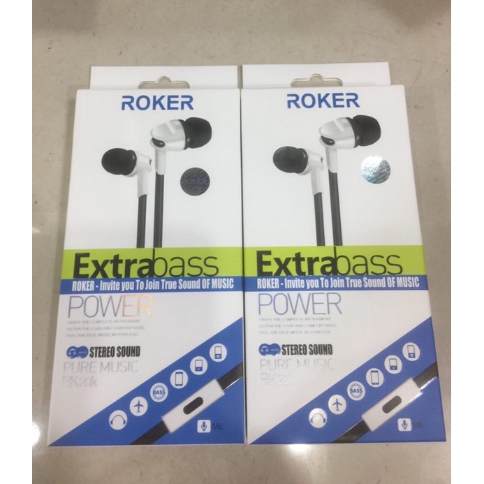Jual headset ROCKER RK20k Extra bass | Shopee Indonesia