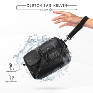 Tas Selempang Pria Anti Air Sling Bag Kelvin Waterproof