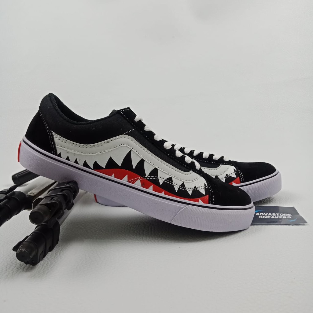 Harga vans bape best sale