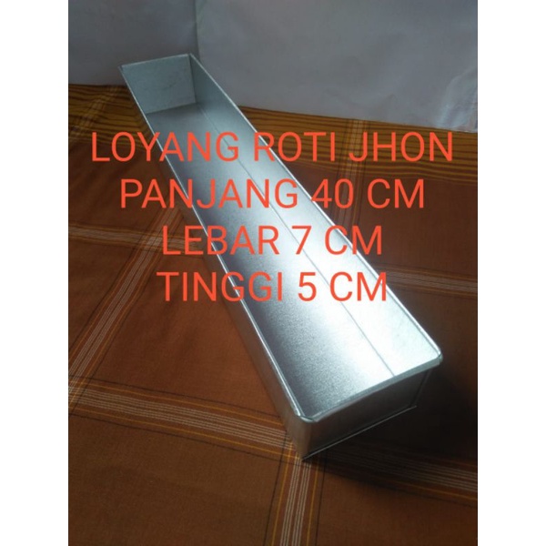 Jual LOYANG ROTI JHON/CETAKAN ROTI JHON/LOYANG ROTI BAGUETTE SATUAN ...
