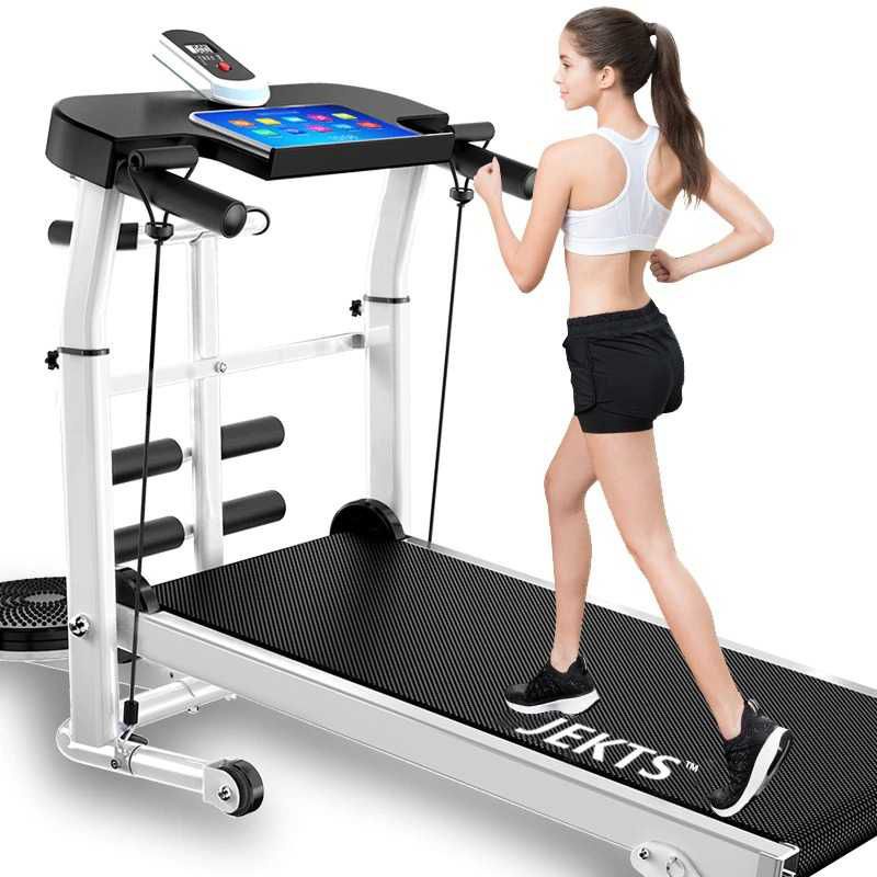 Jual JICAN Treadmill Running Walking Folding JYL94 HITAM Shopee