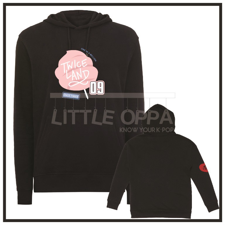 Jual JACKET HOODIE KPOP TWICE TWICELAND 09 ONE IN A MILLION Shopee Indonesia