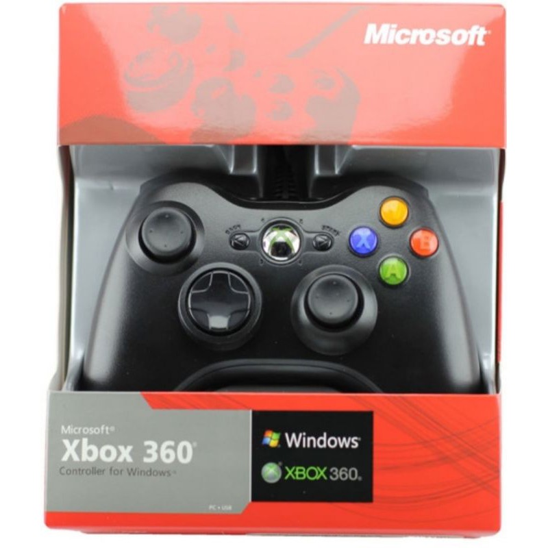 Jual STIK XBOX 360 KABEL Wired Pakai Box STICK XBOX Plus Box Shopee