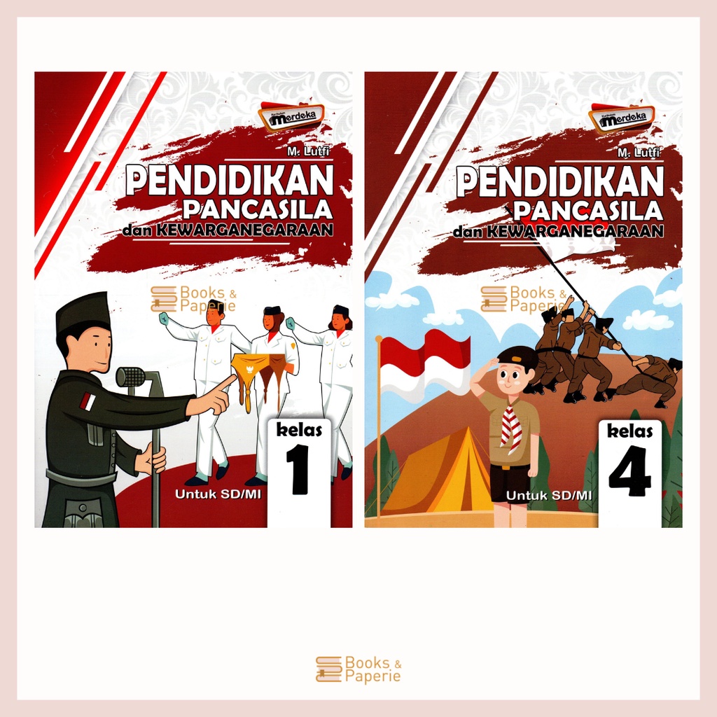 Jual Buku Paket Sd Ppkn Pendidikan Pancasila Dan Kewarga Negaraan Kelas 123456 Penerbit