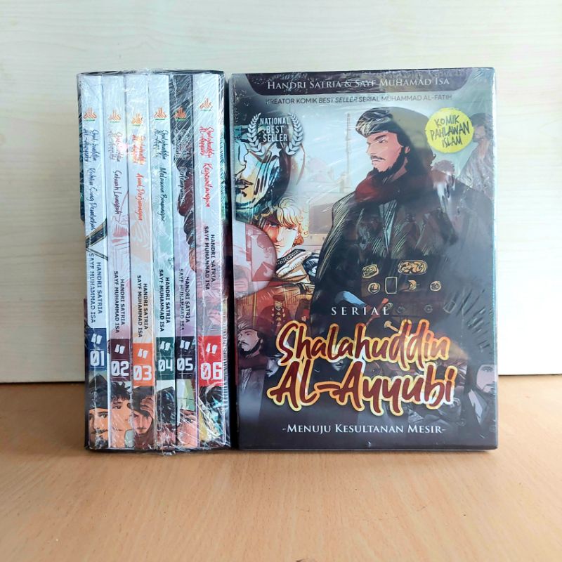 Jual Paket Komik Shalahuddin Al Ayyubi Al-Ayyubi 1 2 3 4 5 6 | Shopee ...