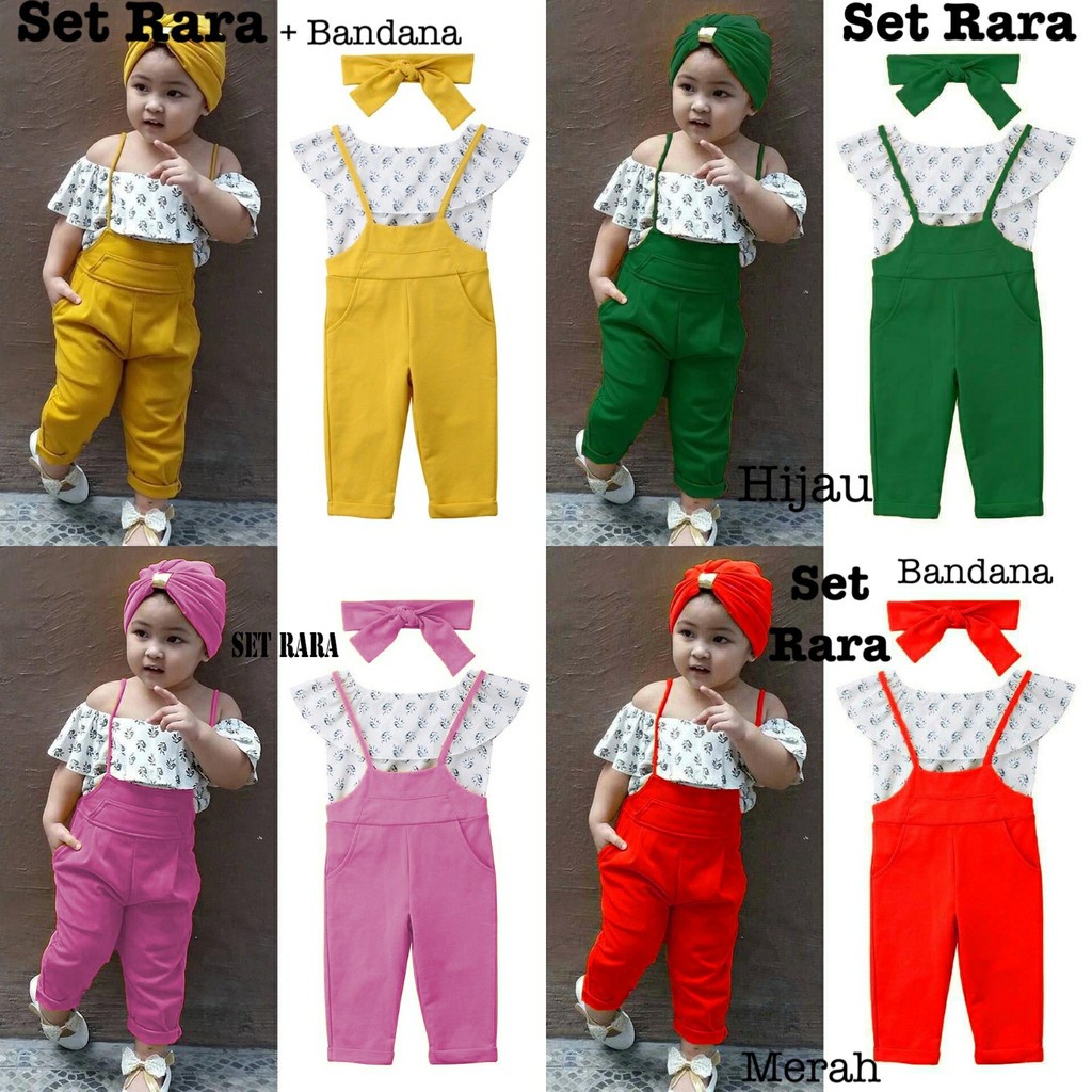 Jual Terbaru Jumpsuit Ra2 2in1 Jumpsuit Anak Perempuan Set Jumper