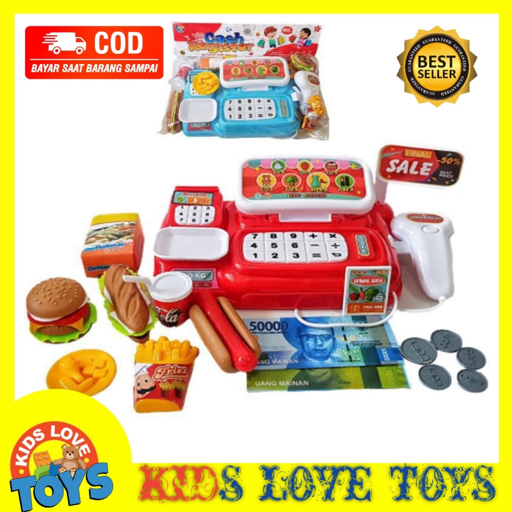 Jual MAINAN CASH REGISTER HAMBURGER MINI LK 21 / MAINAN MESIN KASIR ...