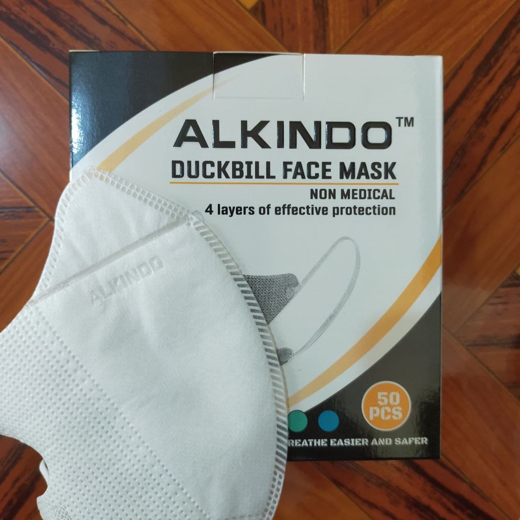 Jual ALKINDO MASKER DUCKBILL 4PLY / MOUSON DUCKBILL 4PLY PERBOX ISI 50 ...