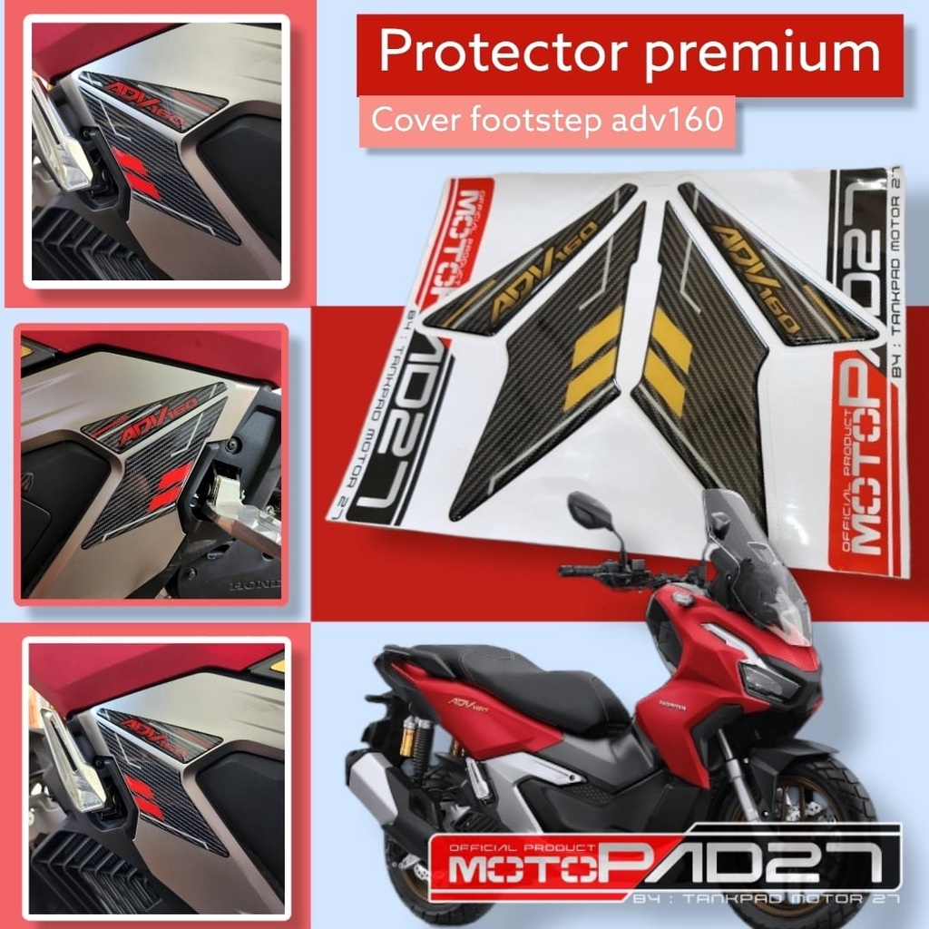 Jual Stiker Footsep Adv Sticker Resin Timbul Honda Adv Tahun Premium Shopee Indonesia