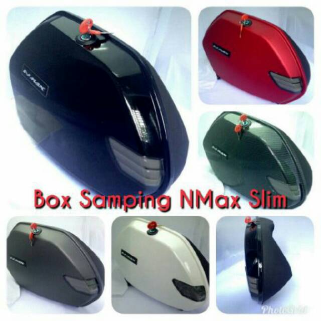 Jual box samping Nmax slim NEMO / box Nmax slim nemo ABS plastik ...