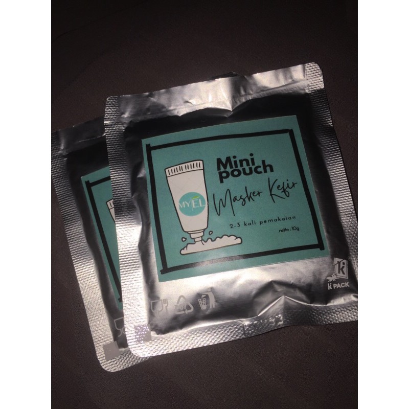 Jual Mini pouch masker kefir | Shopee Indonesia
