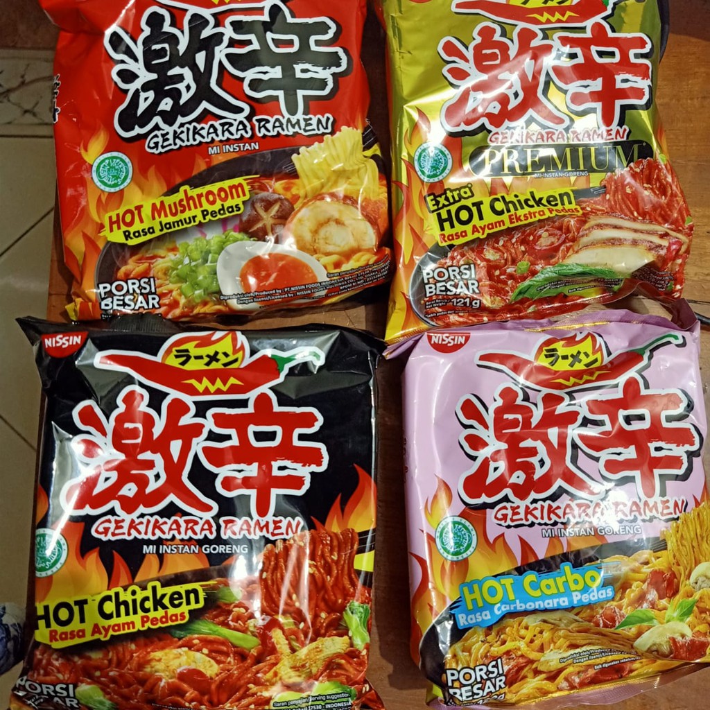 Jual Nissin Gekikara Ramen Porsi Besar 120 Gram Shopee Indonesia