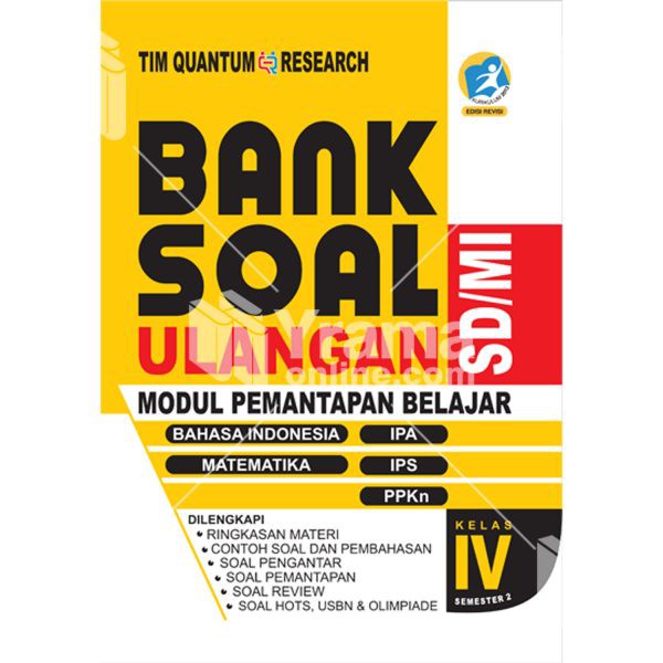 Jual BUKU BANK SOAL ULANGAN DAN MODUL PEMANTAPAN BELAJAR SD KELAS IV/4 ...