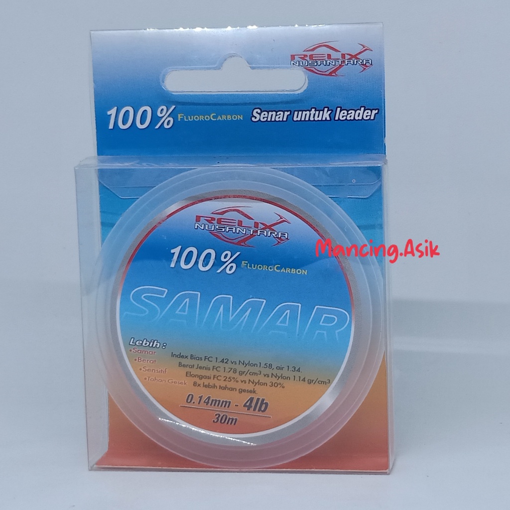 Jual Leader Samar Fluorocarbon Size 4 5 6 8 10 12 15 18 20 25 30 40 50 ...
