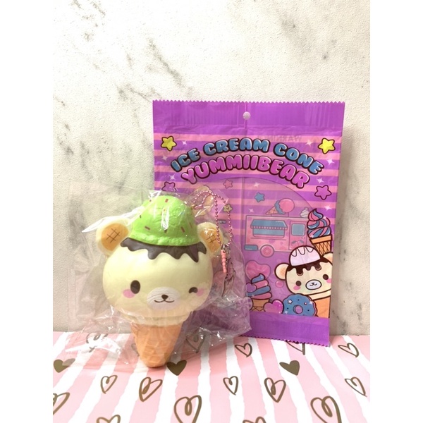 Jual Licensed squishy yummiibear by creamiicandy ( ice cream cone