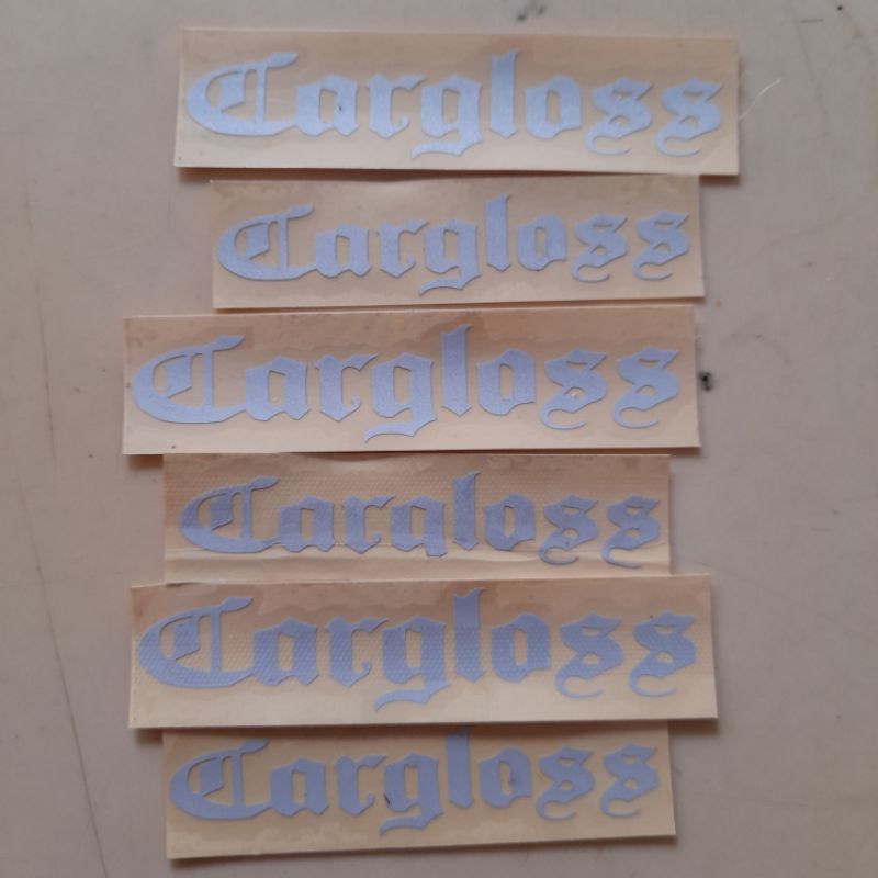 Jual STIKER CARGLOSS ORIGINAL | Shopee Indonesia