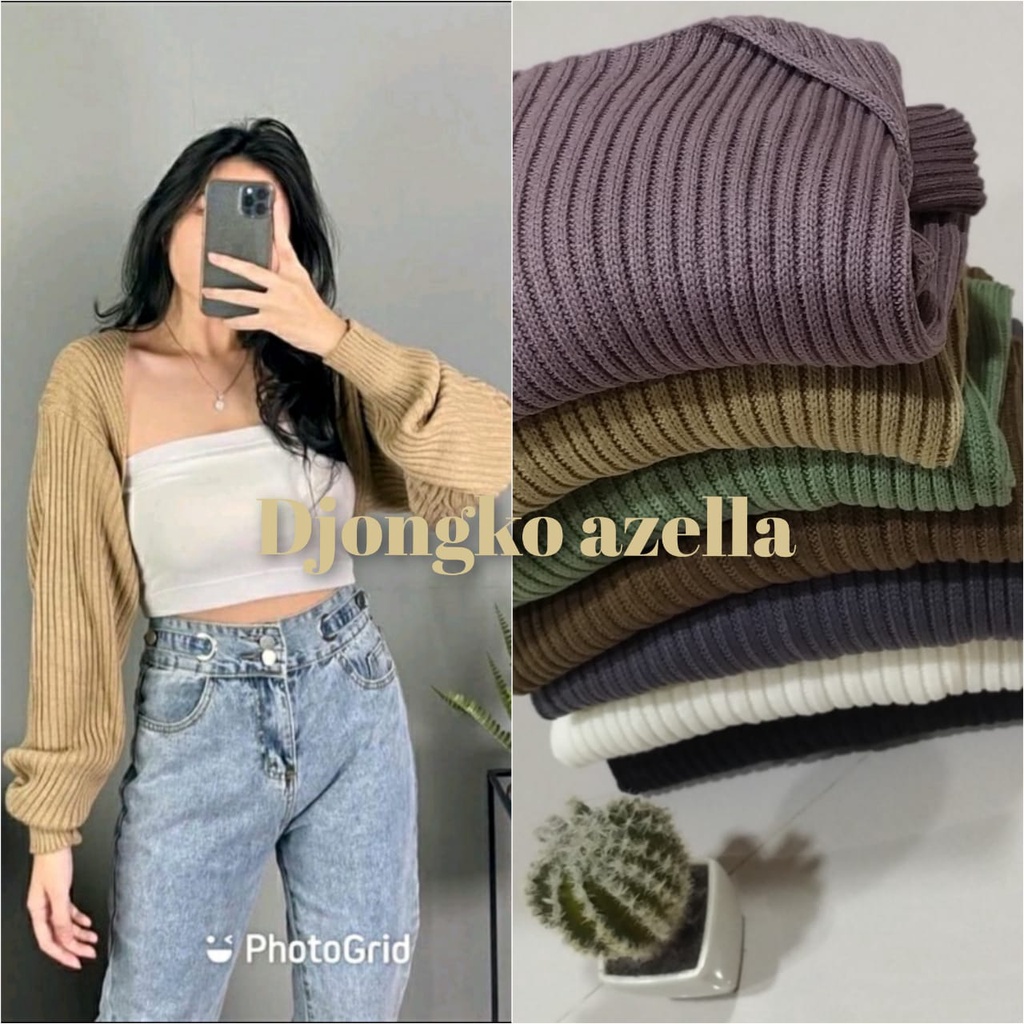 Jual BOLERO KNIT/KARDIGAN RAJUT LIAM OUTER VIRAL | Shopee Indonesia