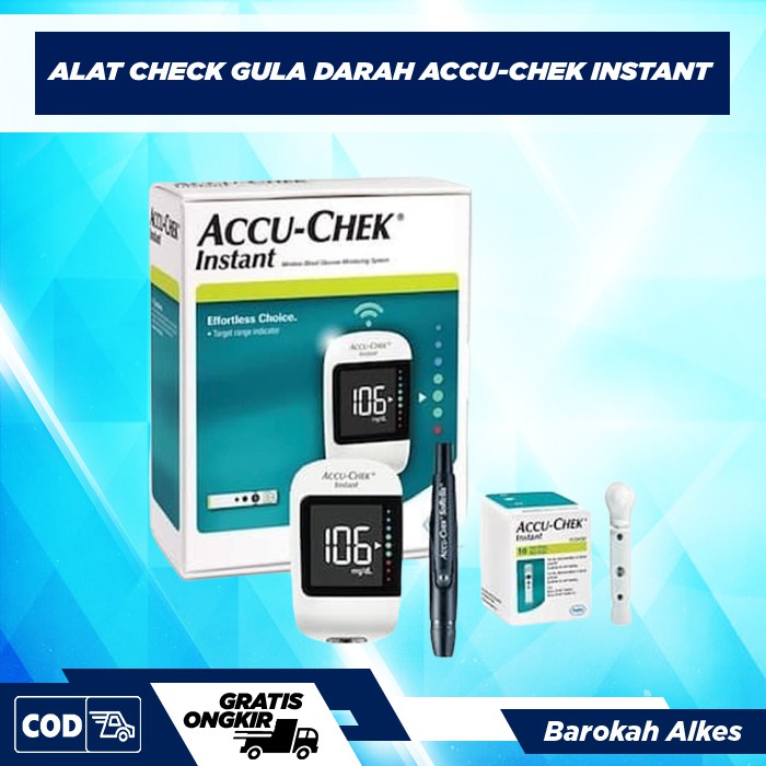 Jual Alat Cek Darah Accu Check Instant Dan Strip Cek Gula Darah Untuk