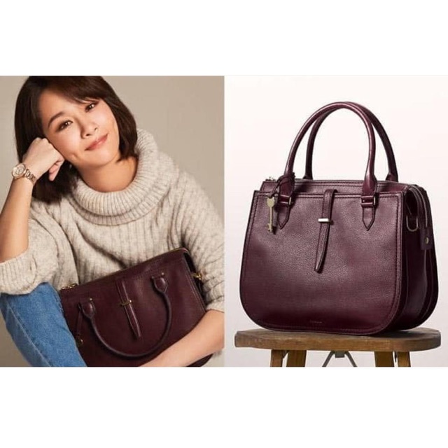 Ryder store satchel fig