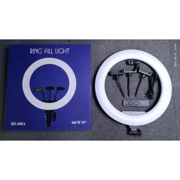 Ring Light 46cm Light Stand Tripod 2.1 Meter Make Up Live Streaming Ringlight Jumbo