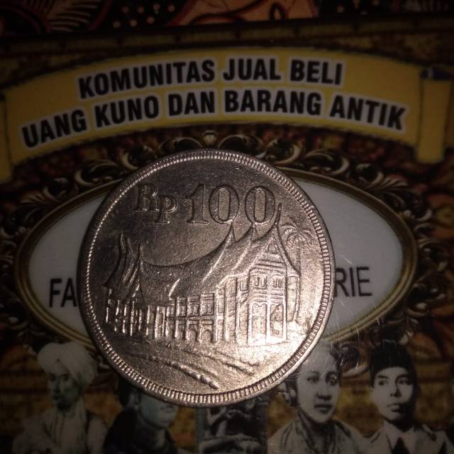 Jual Uang Logam rp. 100 rumah gadang tebal tahun 1971 Shopee Indonesia