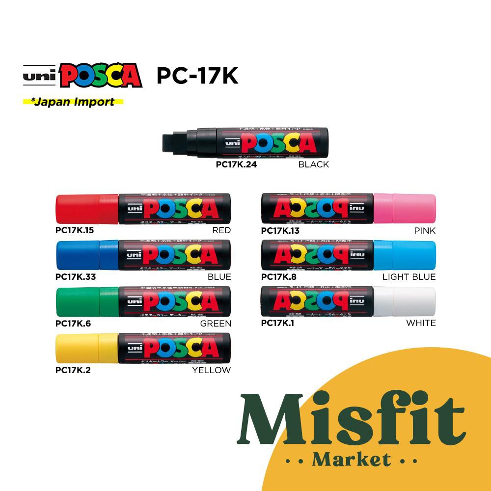 Jual POSCA PC-17K Extra Broad Tip 15mm Paint Marker Acrylic Spidol ...