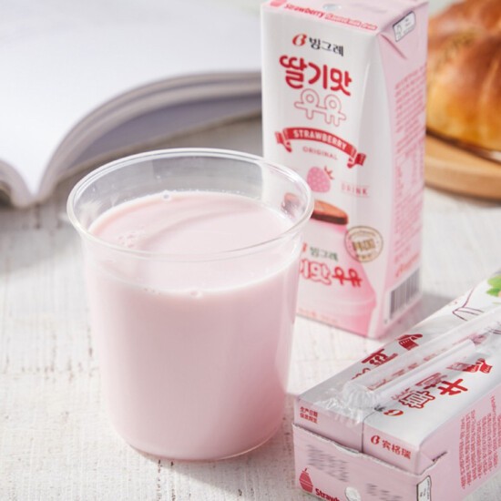 Jual Susu Segar Strawberry Korean Milk Susu Korea Binggrae Halal Ml