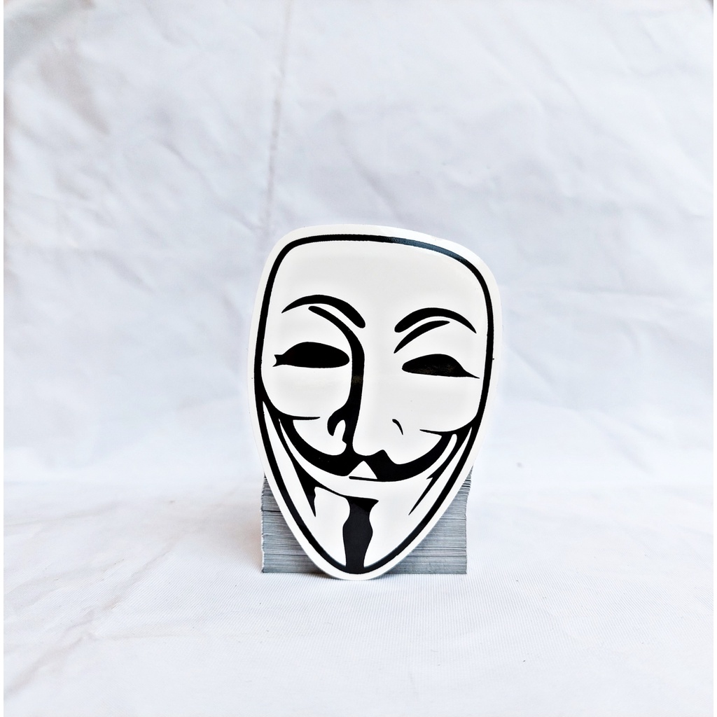 Jual STIKER sticker FACE FALSE vinyl LOGO BRAND AESTHETIC HP LAPTOP ...