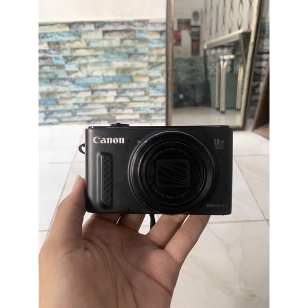 Jual canon powershot SX610 HS Wifi 18 optical zoom Shopee Indonesia
