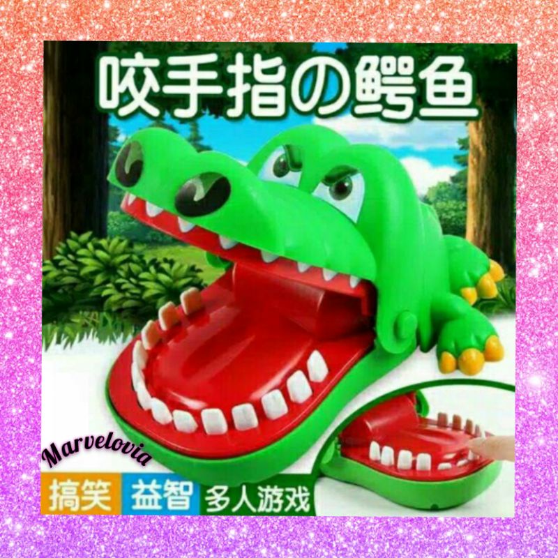 Jual marvelashop | Mainan Gigi Buaya Gigit Dentist / PRANK TOYS ...