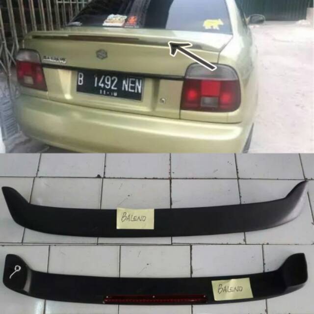 Jual Spoiler Baleno Shopee Indonesia